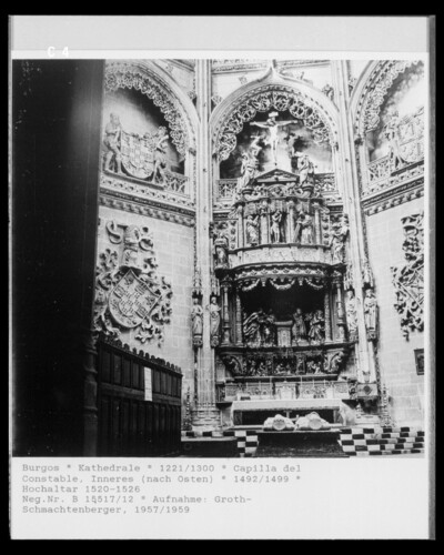 High Altar of the Capilla del Condestable