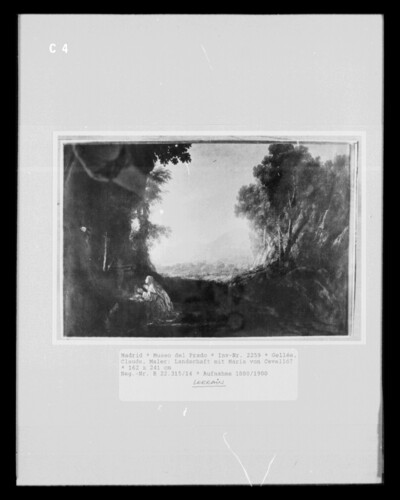 Landscape with Mary of Cevelló?