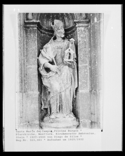 The Church Father Ambrosius