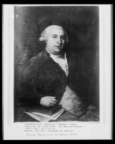 Portrait Don Mariano Ferrer