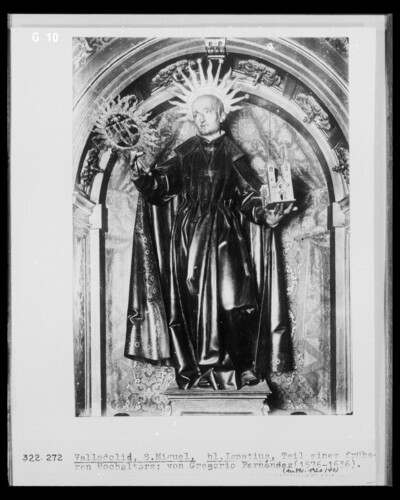 High Altar, Detail: Saint Ignatius