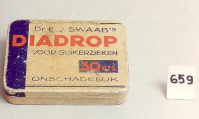 Teken een foto Accommodatie Verschillende goederen Wit doosje voor DIADROP van DR.E.J.SWAAB | Europeana