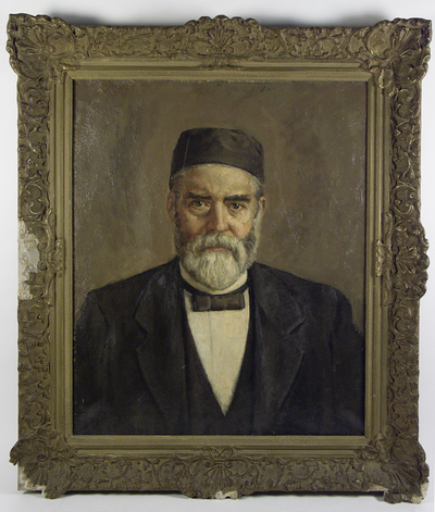 Portret van A.L. van der Lande