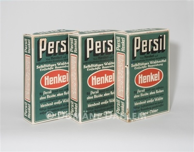 Drei Schaupackungen Persil Selbsttatiges Waschmittel Von Henkel Europeana