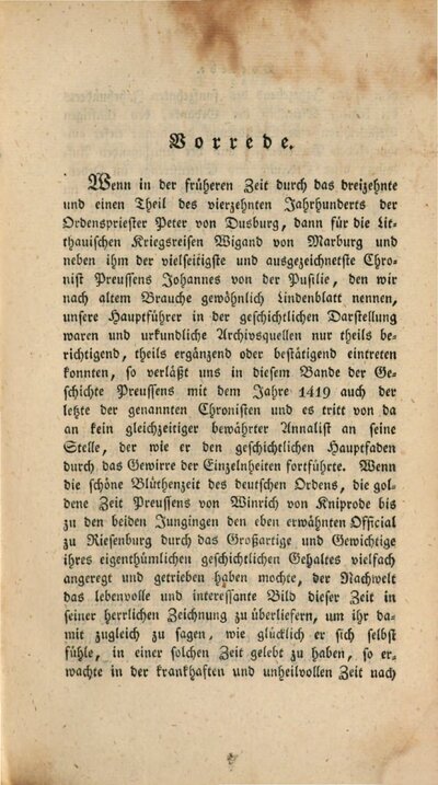 Geschichte Preussens : von den ältesten Zeiten bis zum Untergange der Herrschaft des Deutschen Ordens, 7. Die Zeit vom Hochmeister Ulrich von Jungingen, 1407 bis zum Tode des Hochmeisters Paul von Rußdorf 1441