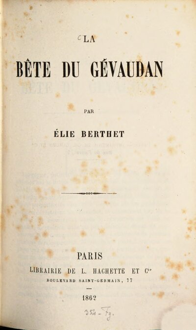 La Bête du Gévaudan
