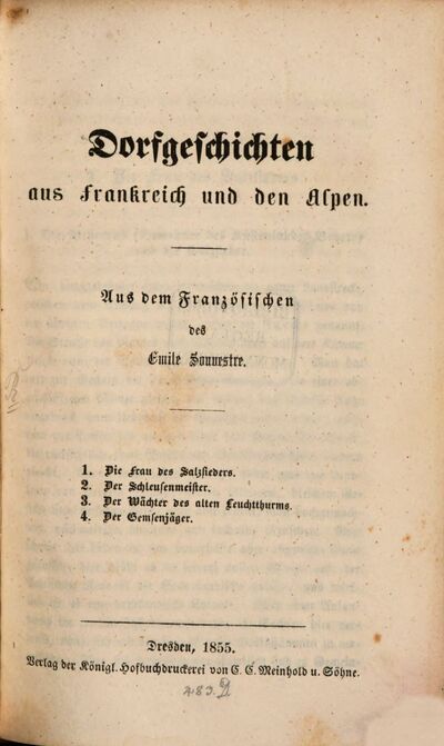 Dorfgeschichten aus Frankreich und den Alpen