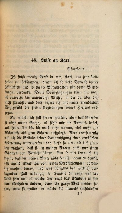 Gesammelte Schriften, 5. Das Pfarrhaus ; 2