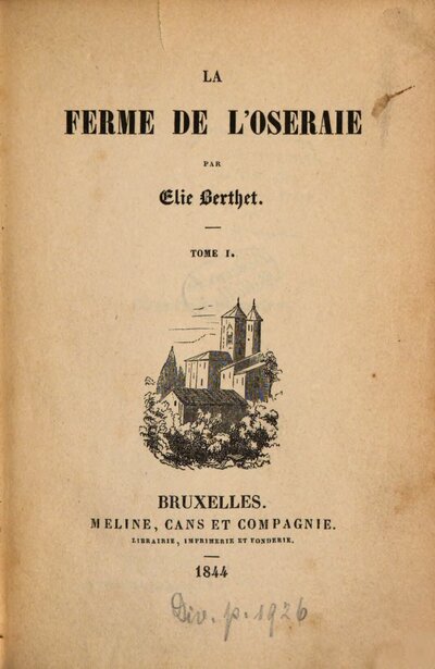 La ferme de l'oseraie, 1