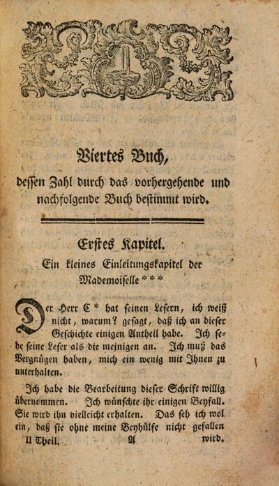 Geschichte der Miß Fanny Wilkes, 2