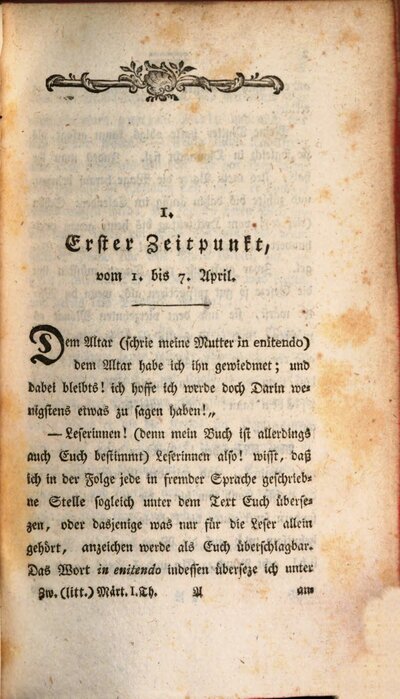 Zween litterarische Märtyrer und deren Frauen, 1