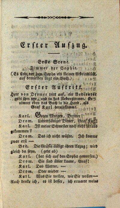 Der deutsche Hausvater, oder die Familie : Ein Schauspiel in fünf Aufzügen