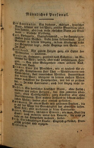 Der deutsche Hausvater : Schauspiel