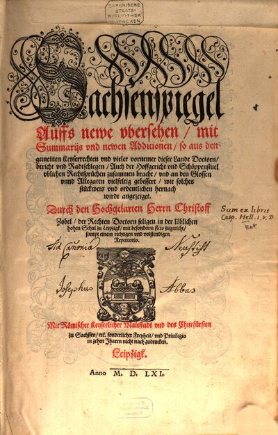 Sachsenspiegel