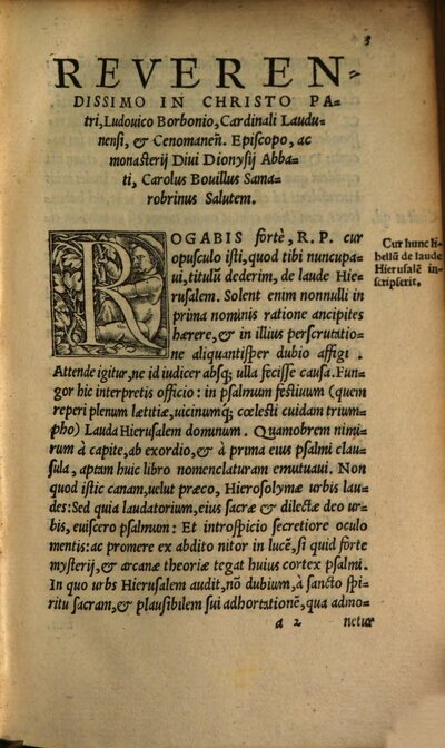 De laude Hierusalem : liber unus
