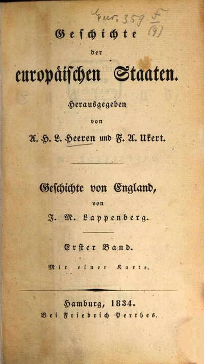 Geschichte von England, 1