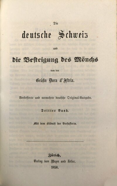 Die deutsche Schweiz und die Besteigung des Mönchs, 3
