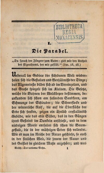 Der verlorne Sohn