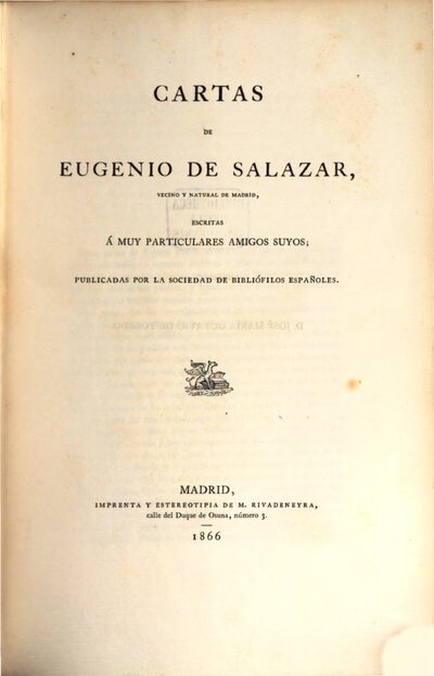 Cartas publicadas por D. Pascual de Gayángos