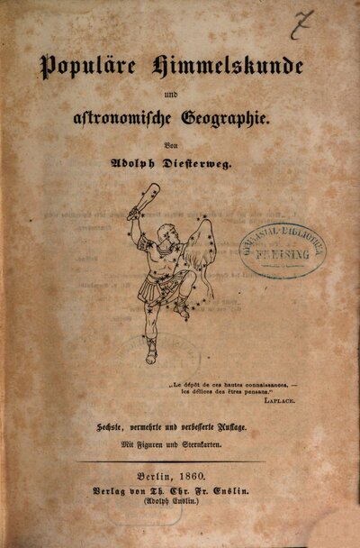 Populäre Himmelskunde und astronomische Geographie