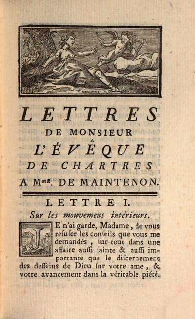 Lettres De Madame De Maintenon, 9. Lettres De Messire Paul Godet Des Marais Eveque De Chartres A Madame De Maintenon