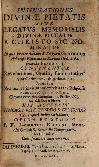 Insinuationes divinae pietatis
