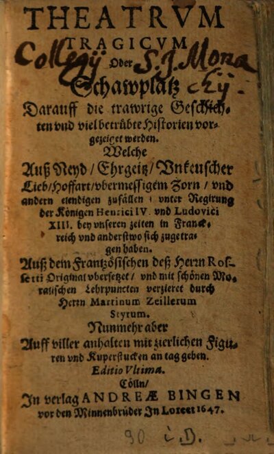 Theatrum tragicum