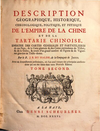 Description Géographique, Historique, Chronologique, Politique et Physique De L'Empire De La Chine Et De La Tartarie Chinoise : Enrichie Des Cartes Générales Et Particulières de ces Pays ..., 2