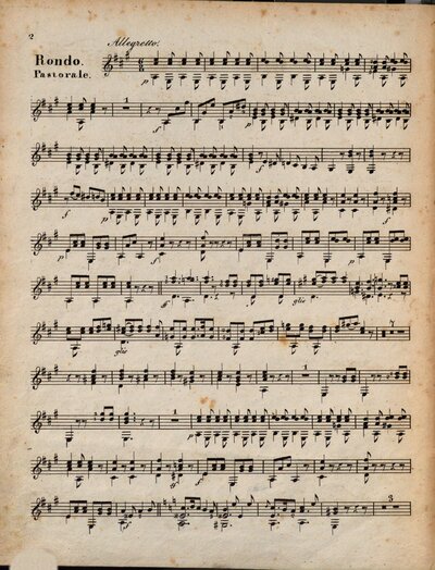Premier nocturne pour piano & guitare : op. 36