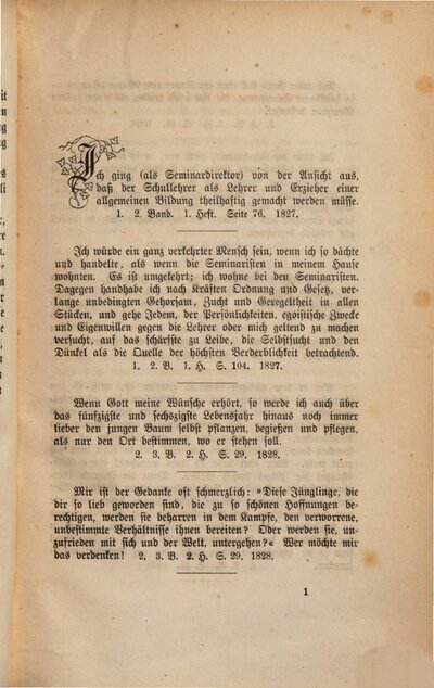 Adolf Diesterweg's Selbstbeurtheilungen : Aus seinen Schriften ges. v. E. Langenburg. Ein Beitrag z. Feier des 50. jähr. Jubiläums des Seminars in Mörs