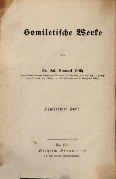 Homiletische Werke, 15. Dikaiosyne : die Epistelreihe des Kirchenjahres in ihrem Verhältnisse zu den Evangelien
