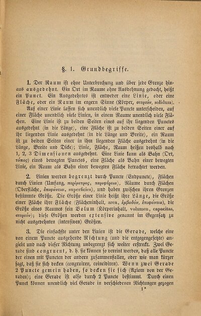 Die Elemente der Mathematik, 2. Planimetrie, Stereometrie, Trigonometrie : Mit 339 in den Text eingedruckten Holzschnitten