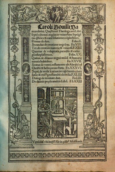 Questionum Theologicarum : Libri septem: centenas atque ita in vniuersum septimgentas questiones & earum solutiones complectentes