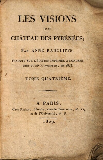 Les Visions Du Château Des Pyrénées, Tome Quatrième
