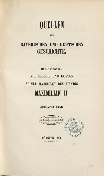 Drei Formelsammlungen aus der Zeit der Karolinger : aus Münchner Handschriften