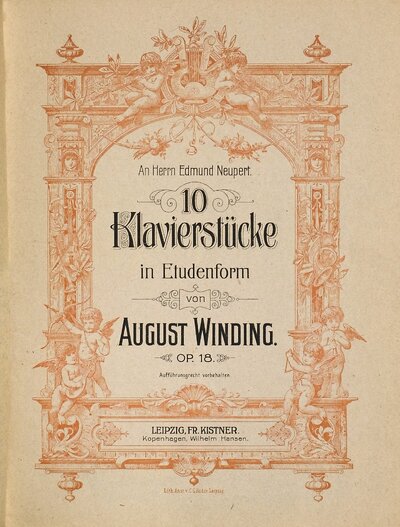 10 Klavierstücke in Etudenform : op. 18, 2