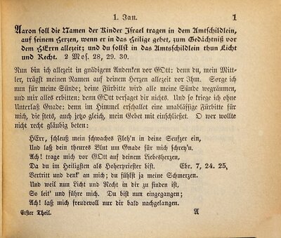Carl Heinrich von Bogatzky güldenes Schatz-Kästlein der Kinder Gottes, deren Schatz im Himmel ist, bestehend in auserlesenen Sprüchen der heiligen Schrift (nach der Ordnung der heiligen Bücher;) samt beygefügten erbaulichen Anmerkungen Reimen, 1