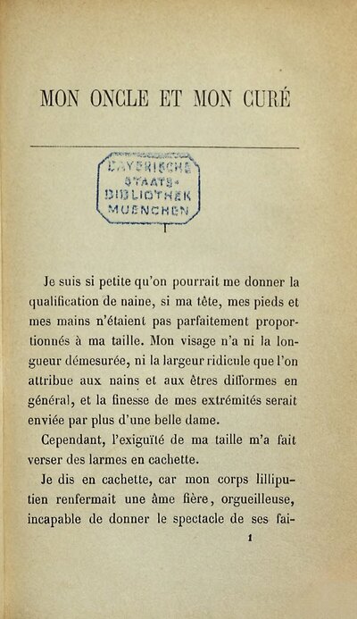 Mon oncle et mon curé : Par Jean de la Brète. Couronné par l'Académie française, prix Montyon