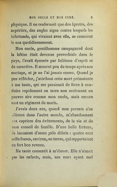 Mon Oncle et mon Curé