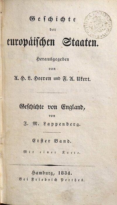 Geschichte von England, 1