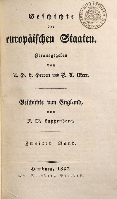 Geschichte von England, 2