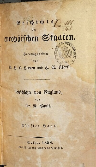 Geschichte von England, 5