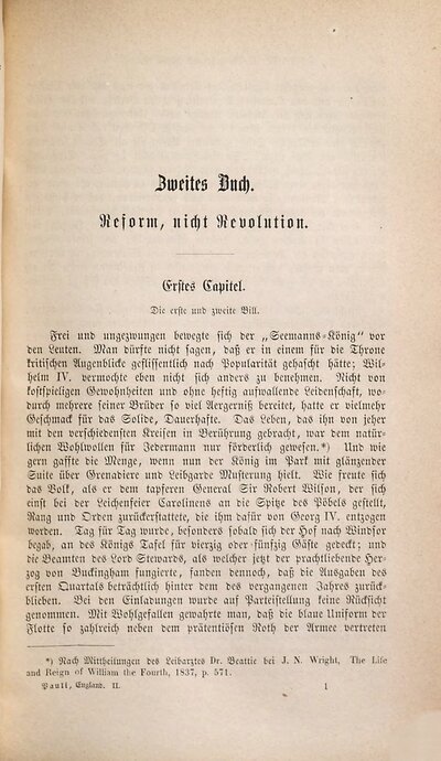 Geschichte Englands seit den Friedensschlüssen von 1814 und 1815, 2. Die Whig-Periode von 1830 bis 1841
