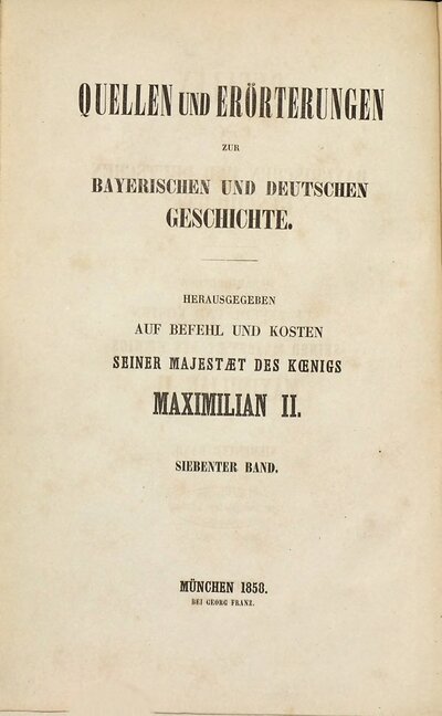 Drei Formelsammlungen aus der Zeit der Karolinger : aus Münchner Handschriften