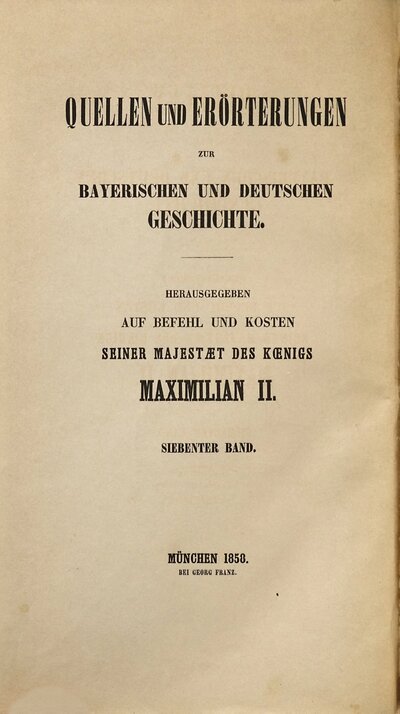 Drei Formelsammlungen aus der Zeit der Karolinger : aus Münchner Handschriften
