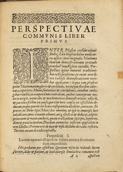 Ioannis Archiepiscopi Cantvariensis Perspectivae Commvnis Libri Tres : Iam postremo correcti ac figuris illustrati