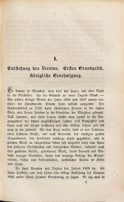 Geschichte des sogenannten Tugend-Bundes oder des sittlich-wissenschaftlichen Vereins : nach den Original-Acten