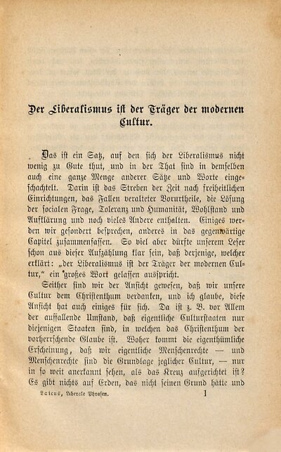 Liberale Phrasen