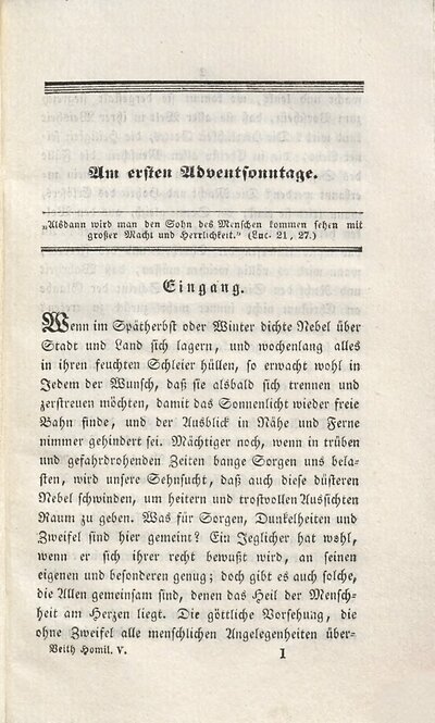 Homilienkranz für das katholische Kirchenjahr, 5