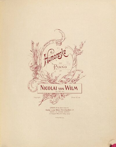 Humoreske : pour piano ; op. 142, no. 5